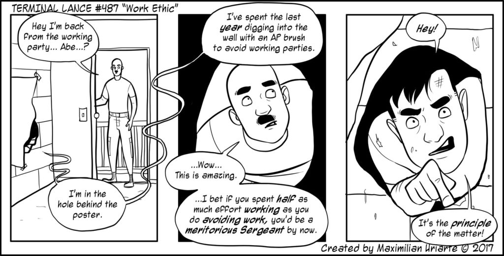 Terminal Lance #487 “Work Ethic”