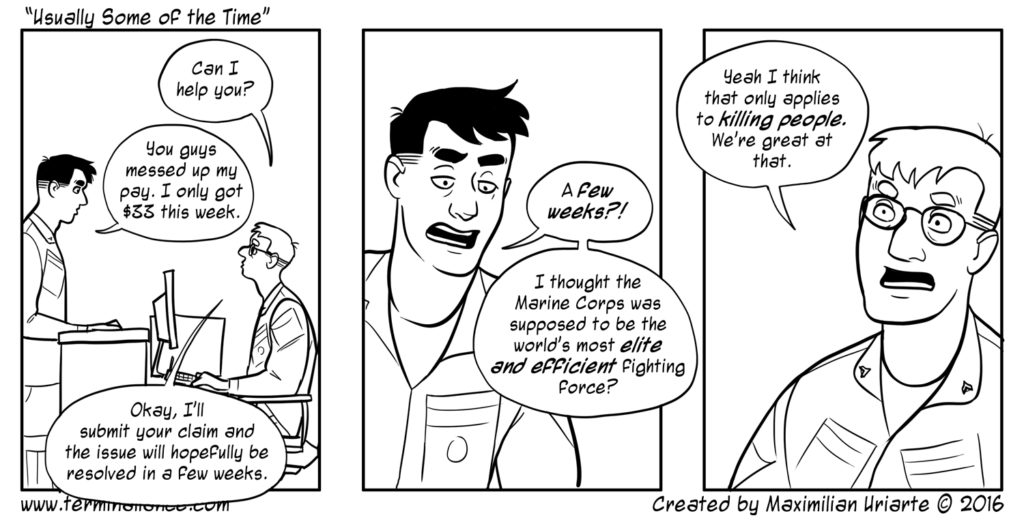 Terminal Lance “Usually Some of the Time”