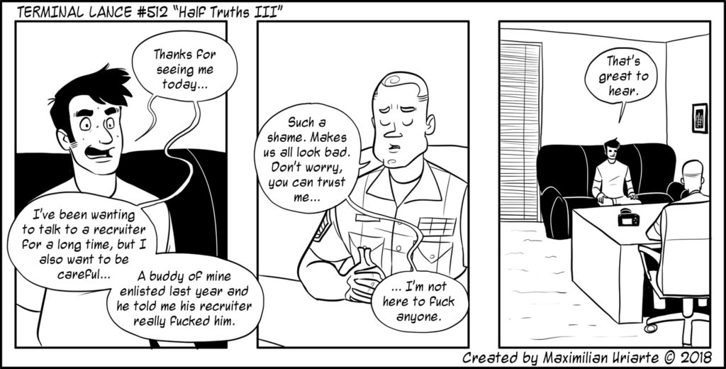 Terminal Lance #512 “Half Truths III”