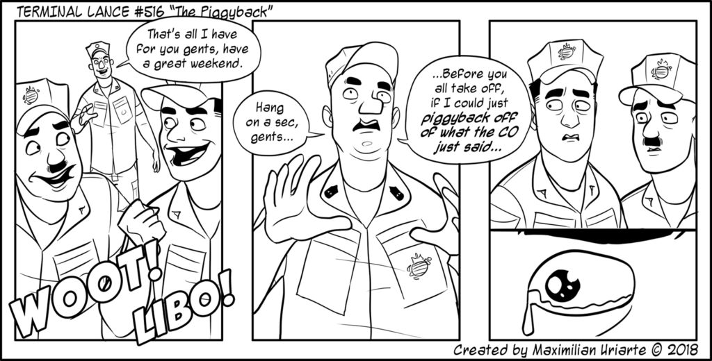 Terminal Lance #516 “The Piggyback”