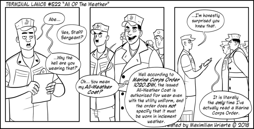 Terminal Lance #522 “All Of The Weather”