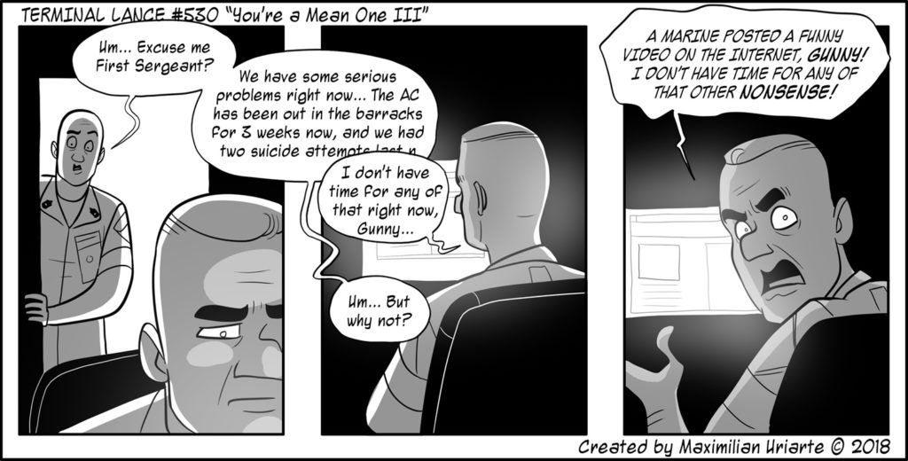 Terminal Lance #530 “You’re a Mean One III”