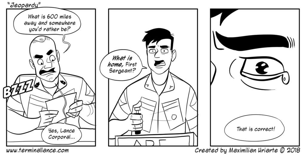 Terminal Lance “Jeopardy”