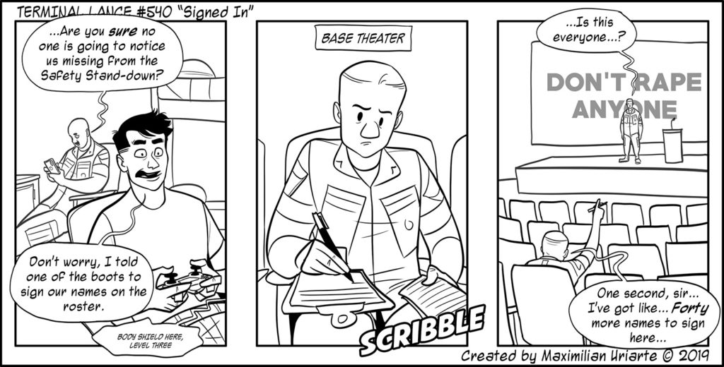 Terminal Lance #540 “Signed In”