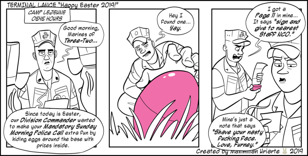 Terminal Lance “Happy Easter 2019!”