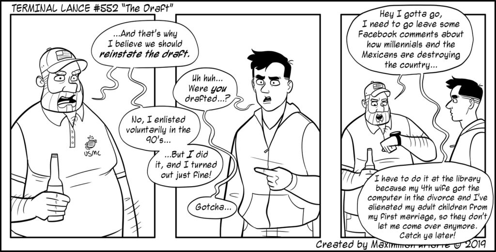Terminal Lance #552 “The Draft”