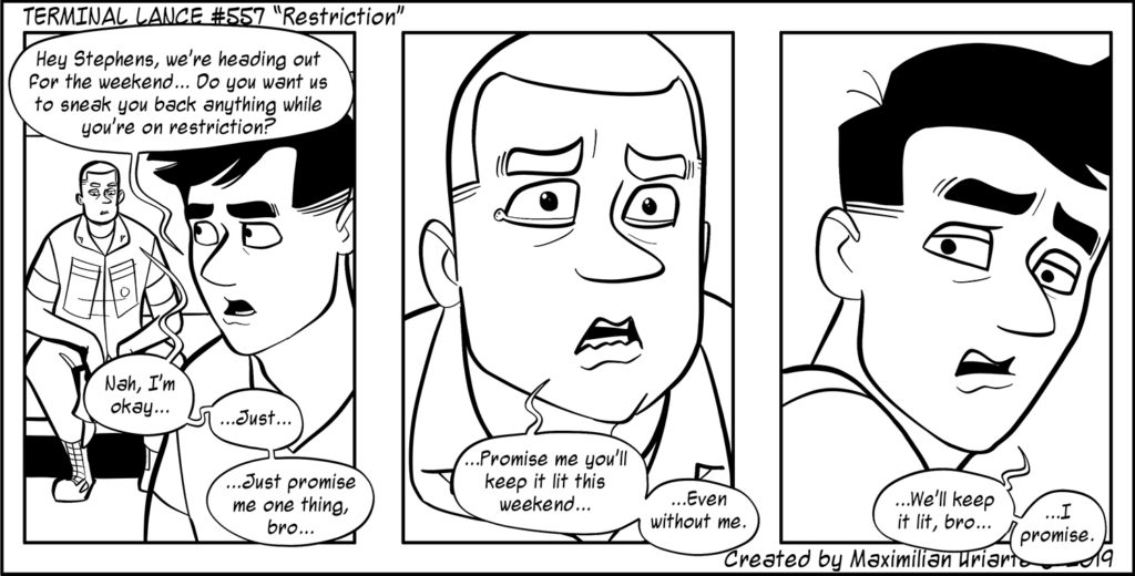 Terminal Lance #557 “Restriction”