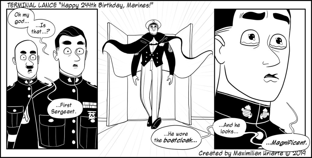 Terminal Lance “Happy 244th Birthday, Marines!”