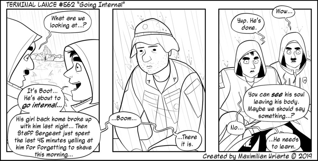 Terminal Lance #562 “Going Internal”