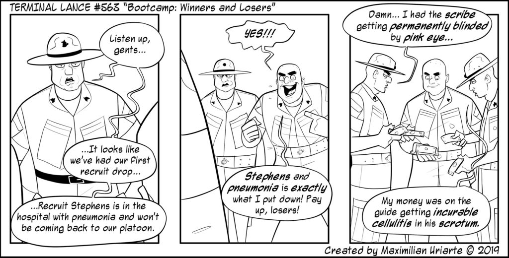 Terminal Lance #563 “Bootcamp: Winners and Losers”