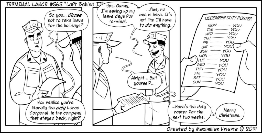 Terminal Lance #565 “Left Behind II”