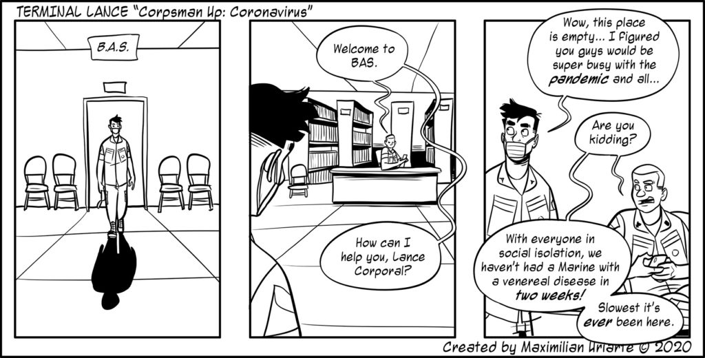Terminal Lance “Corpsman Up: Coronavirus”
