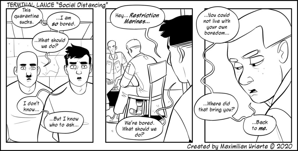 Terminal Lance “Social Distancing”