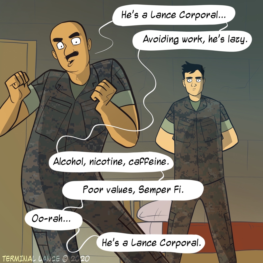 Terminal Lance “He’s a Marine”