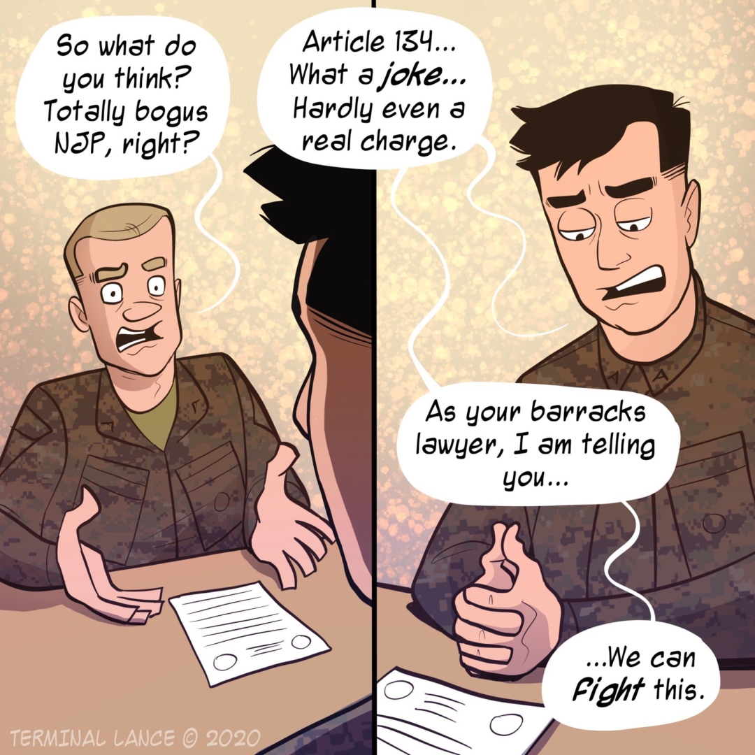 Terminal Lance “Barracks Lawyer”