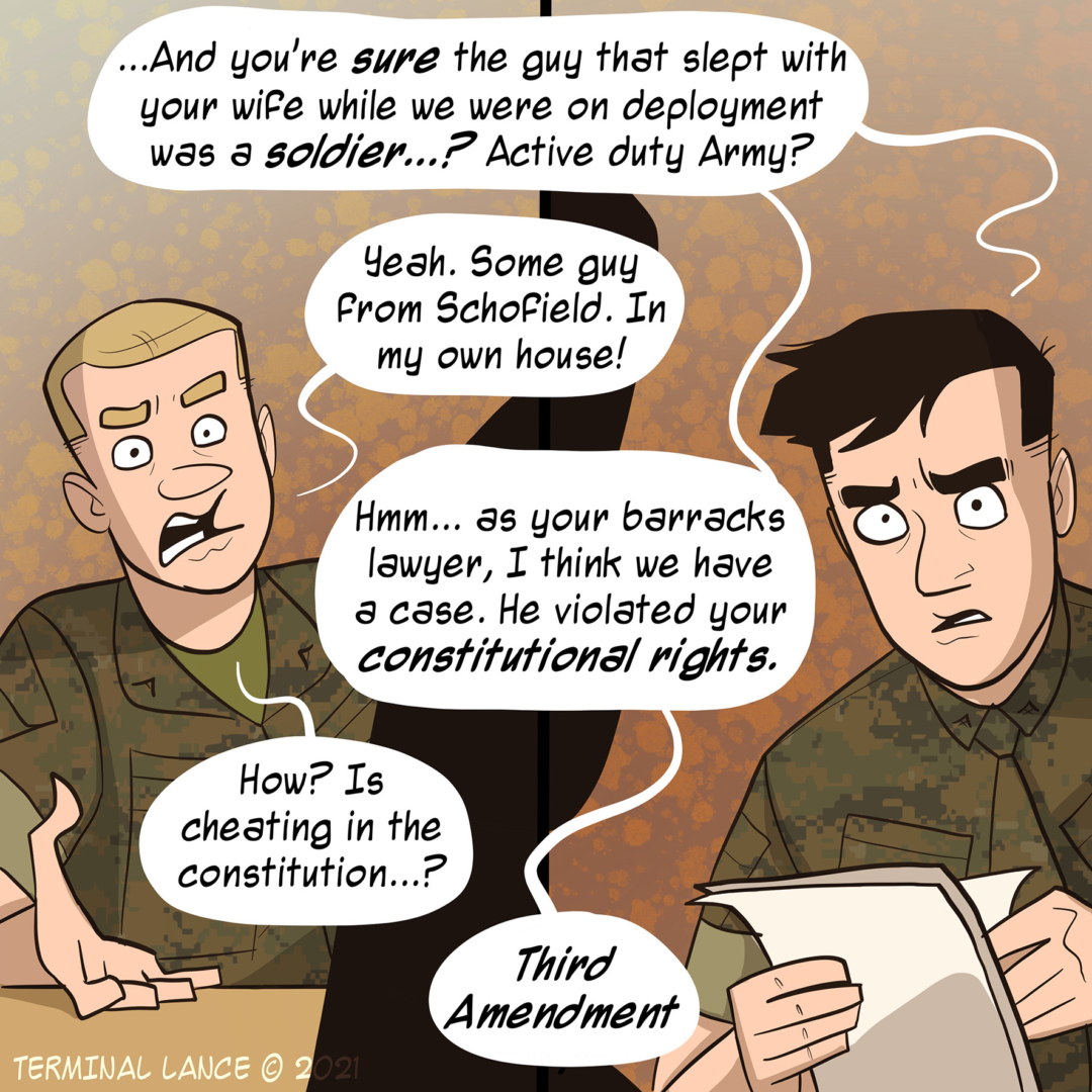 Terminal Lance “Barracks Lawyer II”