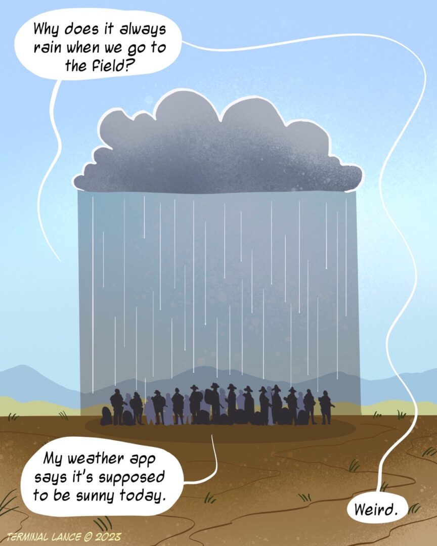 Inclemently Weathered