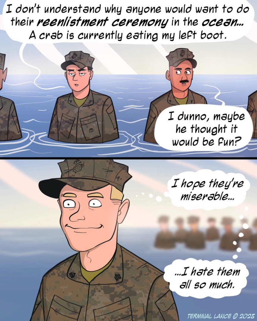 The Reenlistment Ceremony